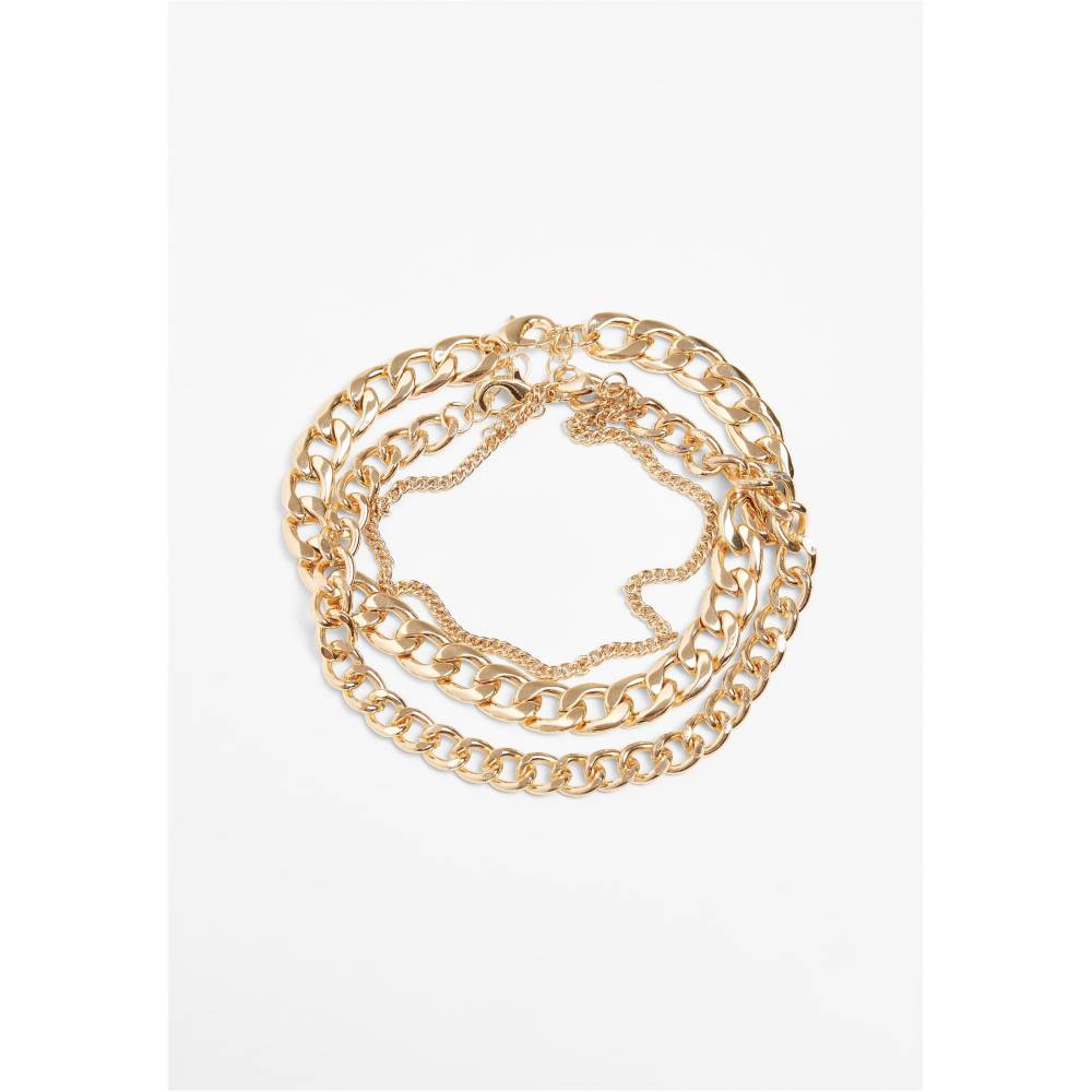 Urban Classics - Layering Anklet - Gold coloured